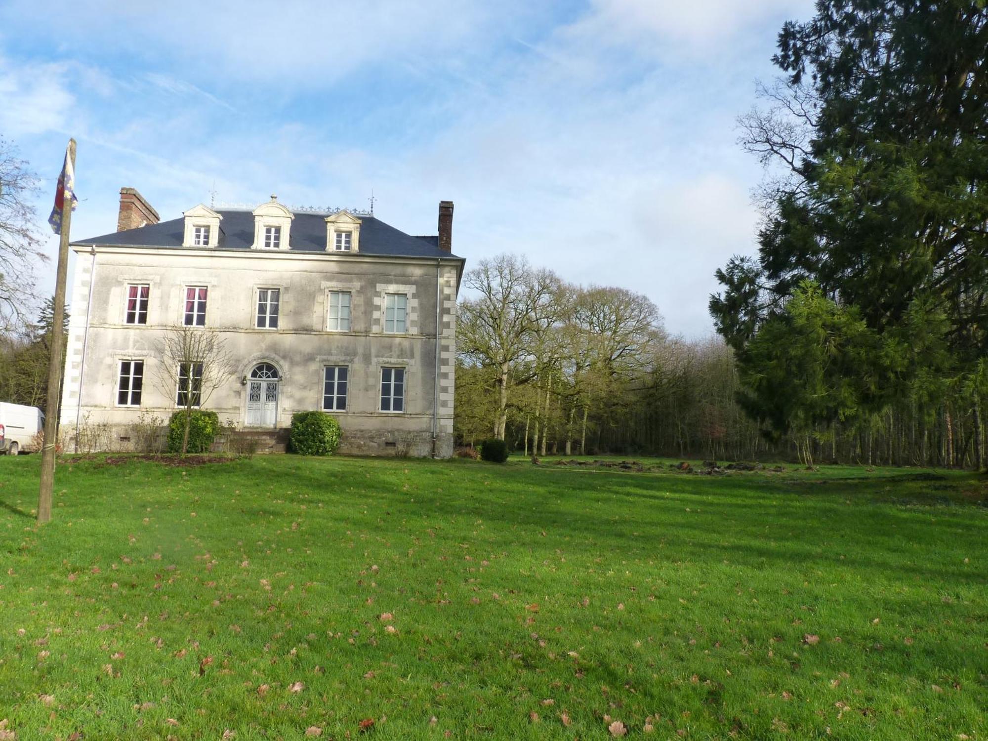 Chateau De Craon Comblessac Eksteriør bilde